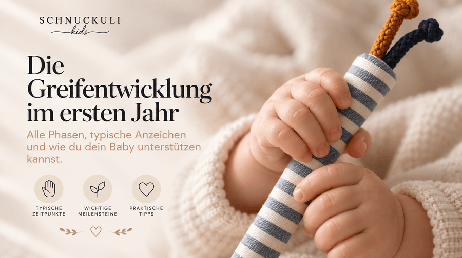 Ab wann greifen Babys? Die Greifentwicklung einfach erklärt
