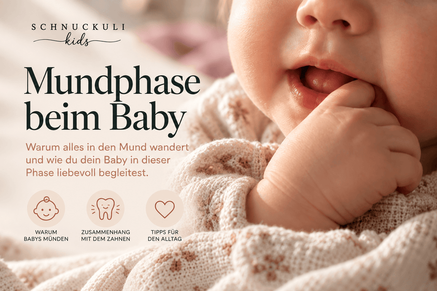 Warum nehmen Babys alles in den Mund? Die Mundphase erklärt