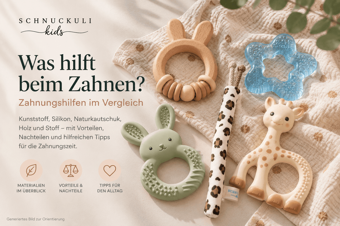 Was hilft beim Zahnen? Zahnungshilfen und Beißringe im Überblick