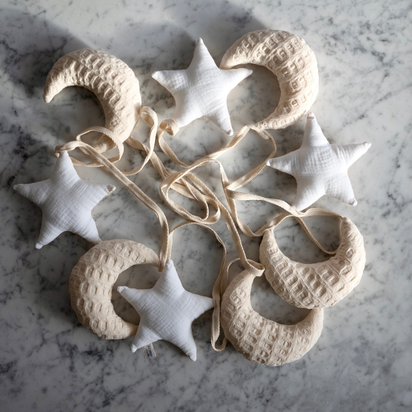 Schnuckuli Kinderzimmer Girlande Mond & Sterne